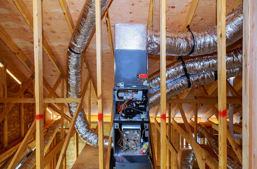 Residential furnace inspection before the winter heating season