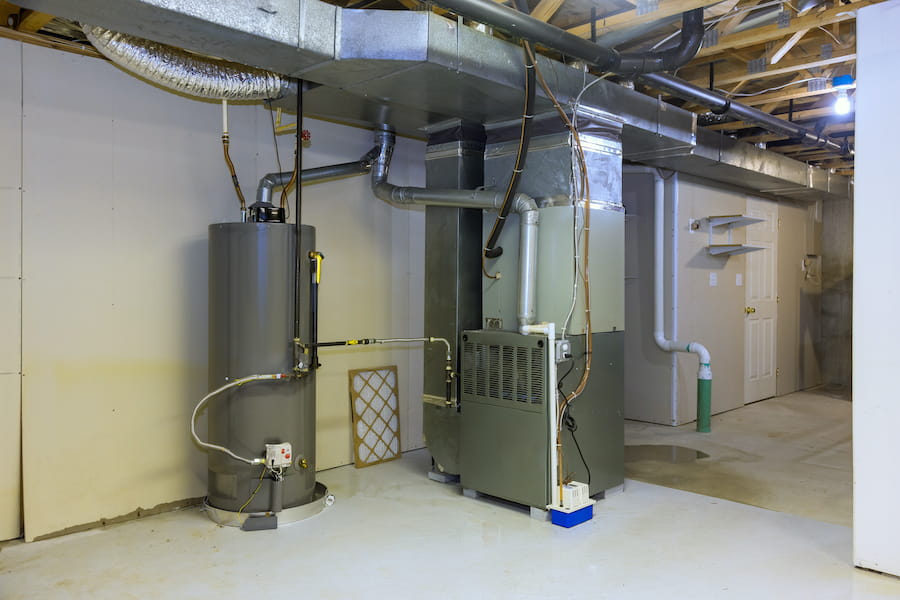 Furnace maintenance service to improve heating system performance